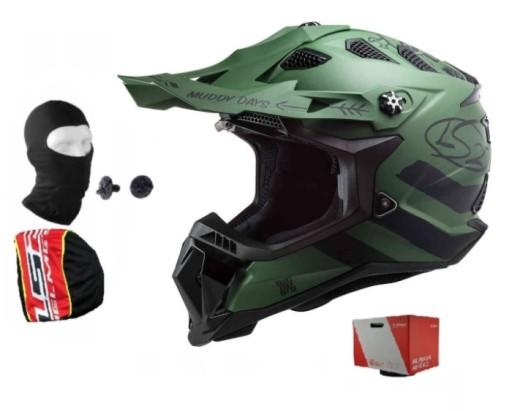 ШОЛОМ LS2 MX700 SUBVERTER EVO CARGO MATT GREEN XL