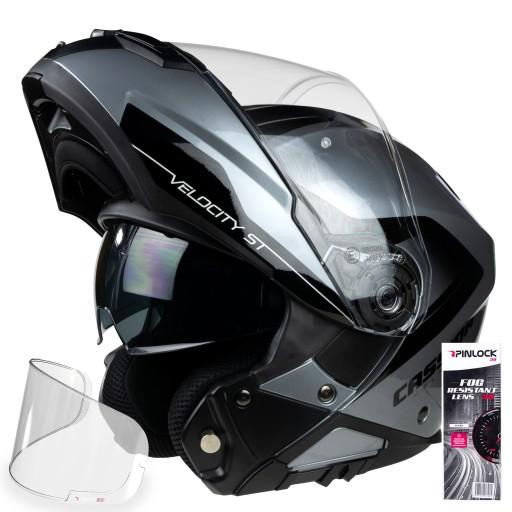 МОДУЛЬНЫЙ ТУРИСТИЧЕСКИЙ ШЛЕМ CASSIDA V-CITY + PINLOCK