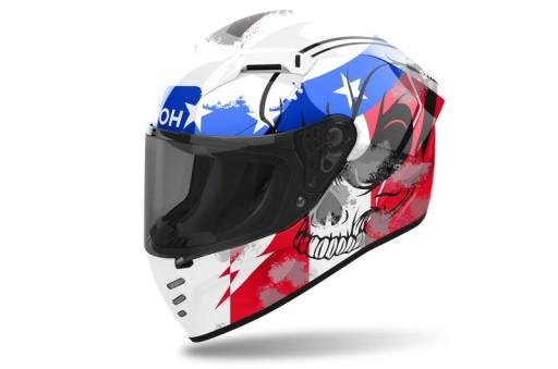 МОТОЦИКЛОВЫЙ ШЛЕМ AIROH CONNOR NATION GLOSS M