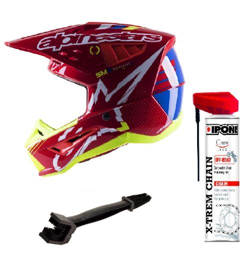 ALPINESTARS S-M5 ACTION BRIGHT R XL CROSS QUAD ATV МОТОЦИКЛЕТНИЙ ШОЛОМ ЕНДУРО