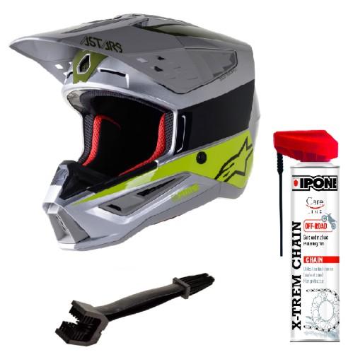 ЕНДУРО МОТОЦИКЛЕТНИЙ ШОЛОМ ALPINESTARS S-M5 BOND HLMT R. S CROSS QUAD ATV