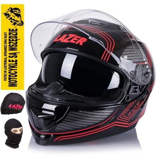 МОТОЦИКЛЕТНИЙ ШОЛОМ LAZER RAFALE DARKSIDE BLENDA XL