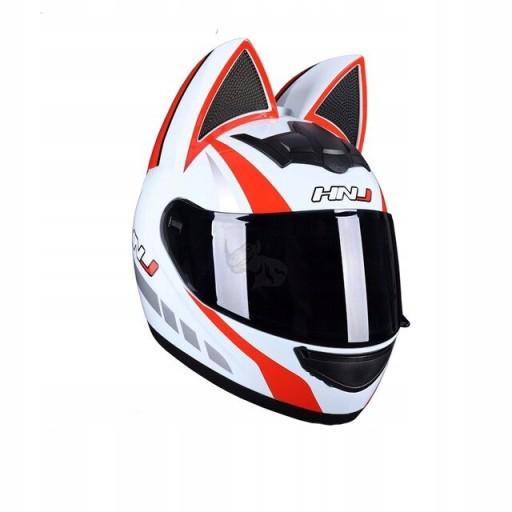 Жіночий МОТОЦИКЛЕТНИЙ ШОЛОМ з М вушками