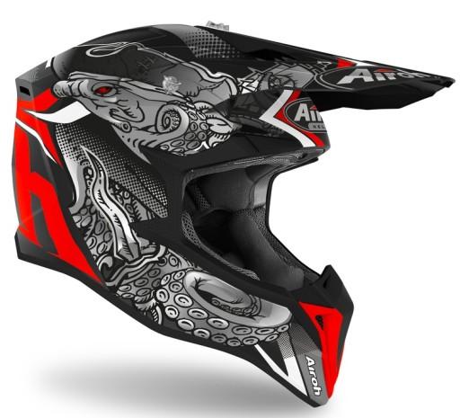 ШОЛОМ OFF-ROAD AIROH WRAAP OCTOPUS MATT L