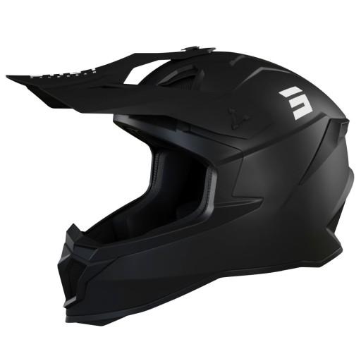 ШОЛОМ SHOT RACING MOTO LITE SOLID BLACK MATT rD