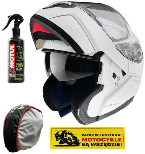 ШОЛОМ MT ATOM FLOW-UP, БІЛИЙ З БЛЕНДОМ, розмір M