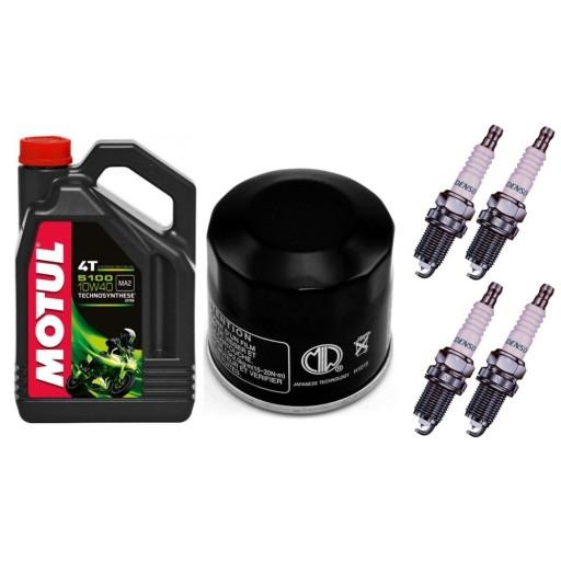 KAWASAKI VN 750 VULCAN 04-06 Свечи зажигания с масляным фильтром