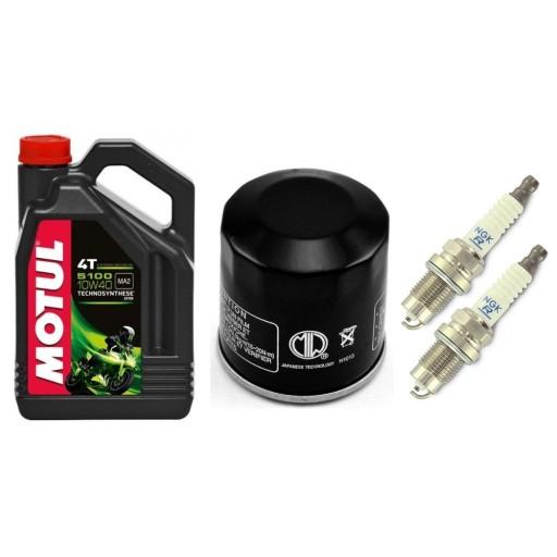 KAWASAKI VN 900 VULCAN / Свечи зажигания с масляным фильтром CUSTOM