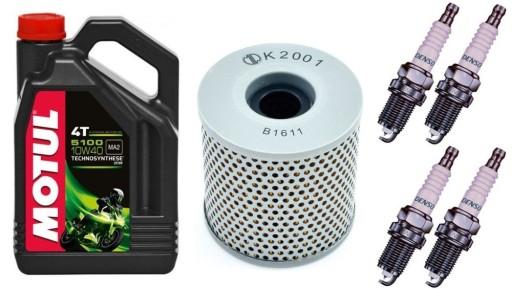 KAWASAKI Z1000 A D1 (Z1R) E ST Свечи зажигания с масляным фильтром