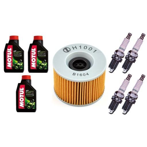 KAWASAKI Z650 F/B 76-83 свечи зажигания с масляным фильтром