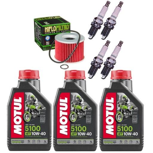 KAWASAKI ZX 1000 ZX-10 NINJA 88- свечи зажигания с масляным фильтром