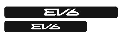 KIA EV6 НАКЛЕЙКИ НА ПОРОГИ