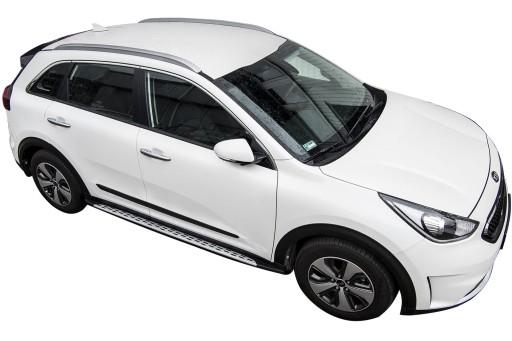 KIA NIRO І DE АВТОМОБІЛЬНІ ПОРОГИ БІЧНІ СПІДНИЦІ