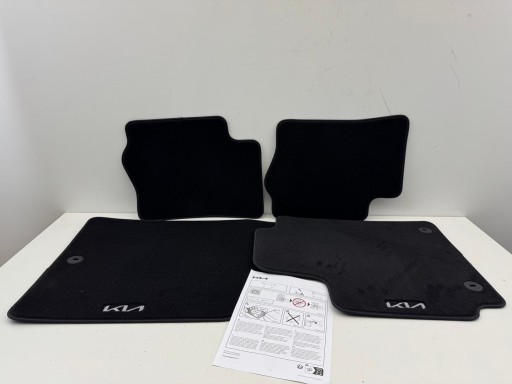 KIA PICANTO III 3 ЛИФТ ОРИГИНАЛЬНЫЕ КОВРИКИ КОМПЛЕКТ ВЕЛУРОВЫХ КОВРОВ OE 20-