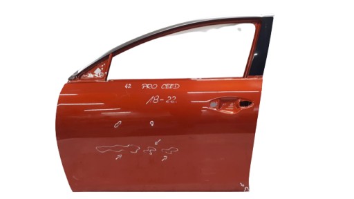 Kia plote 2018-2022 двері ліворуч