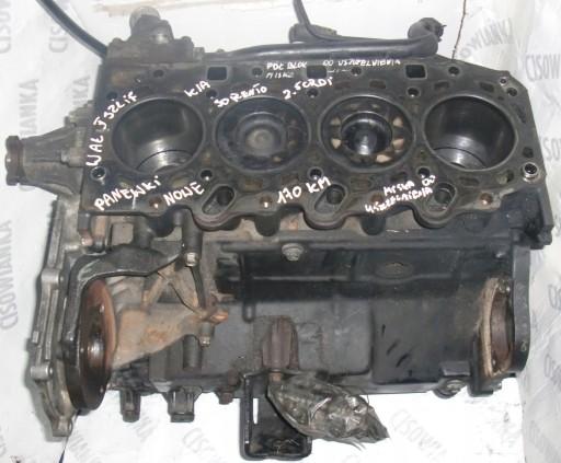 KIA SORENTO I LIFT 2.5CRDI 170KM D4CB ДВИГУН НИЖНИЙ БЛОК ПОРШНЕВИЙ ВАЛ