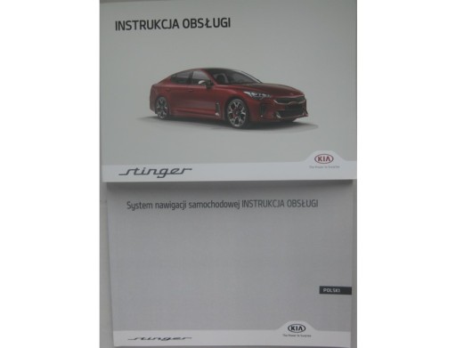 Kia STINGER 2017-2020 Керівництво по експлуатації + navi RU