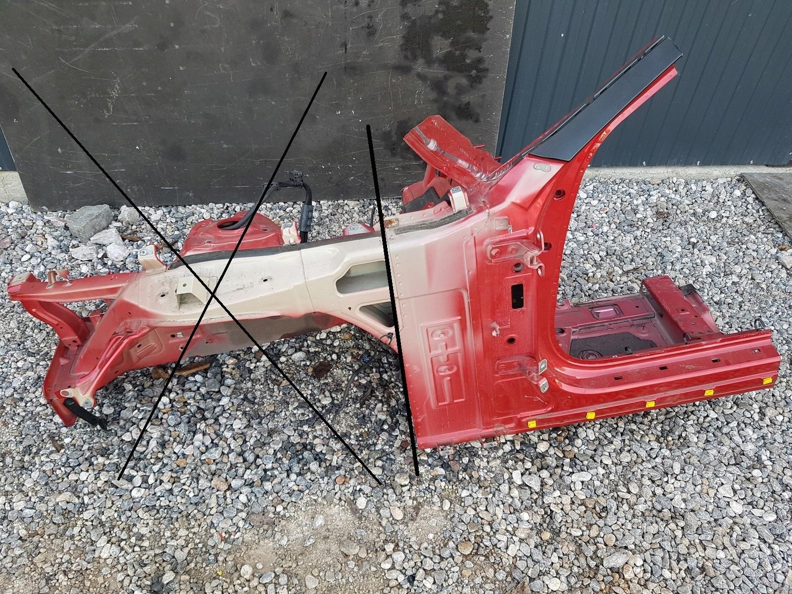 KIA STINGER ПОРОГ ЛЕВАЯ ПЕРЕДНЯЯ СТОЙКА