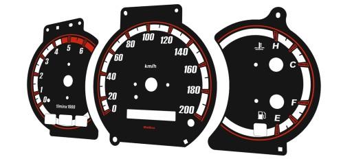 Kia Sorento циферблати одометра INDIGLO MoMan модель 1