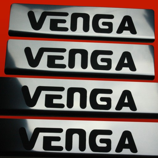 KIA VENGA Накладки на пороги 5 дверей 304 нержавіюча сталь Глянцеве покриття C