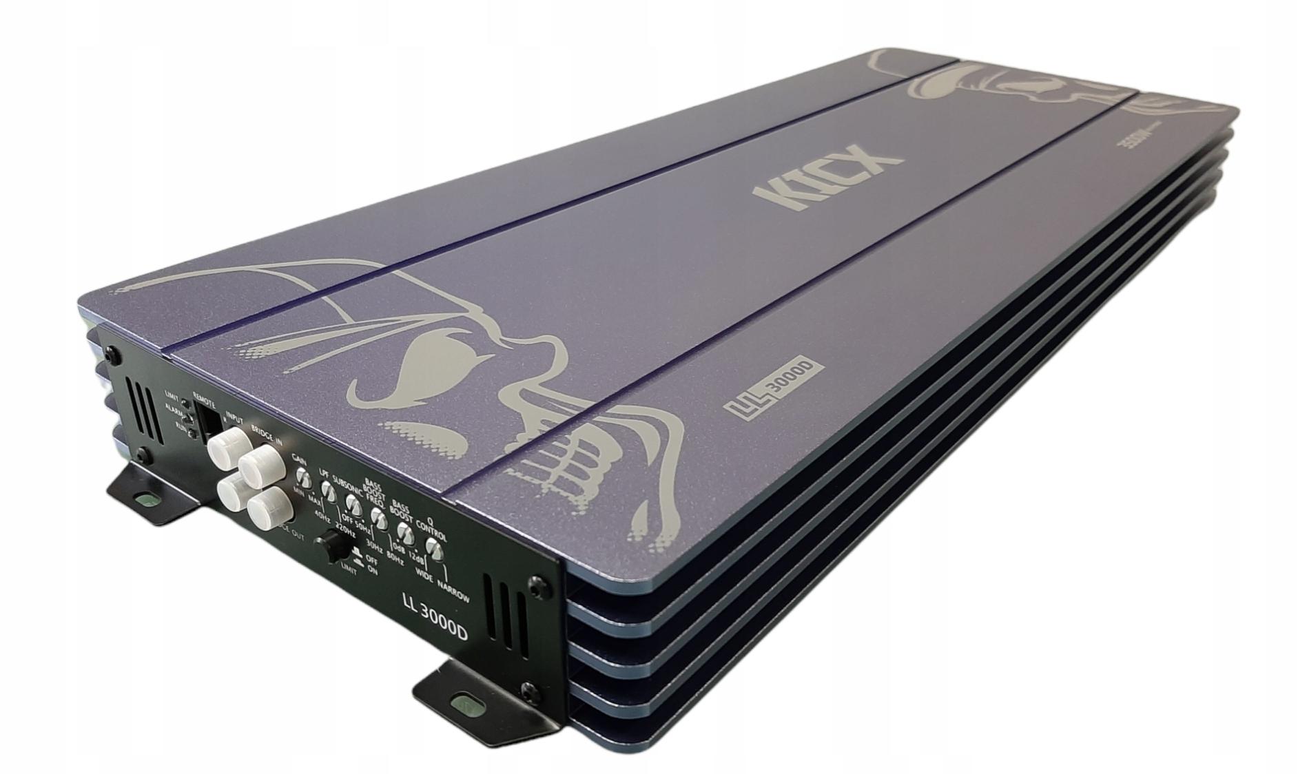 Kicx LL 3000d - моноблок 750/1400/2200 / 3500W RMS