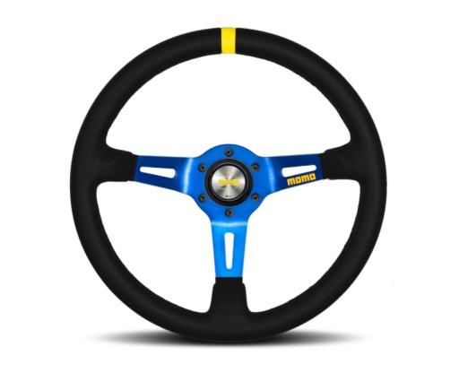 РУЛЬ МОМО МОД.08 АЛЬКАНТАРА СИНИЙ 35