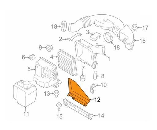 46012SG000 - ПНЕВМОРУЛЬ SUBARU FORESTER 14-