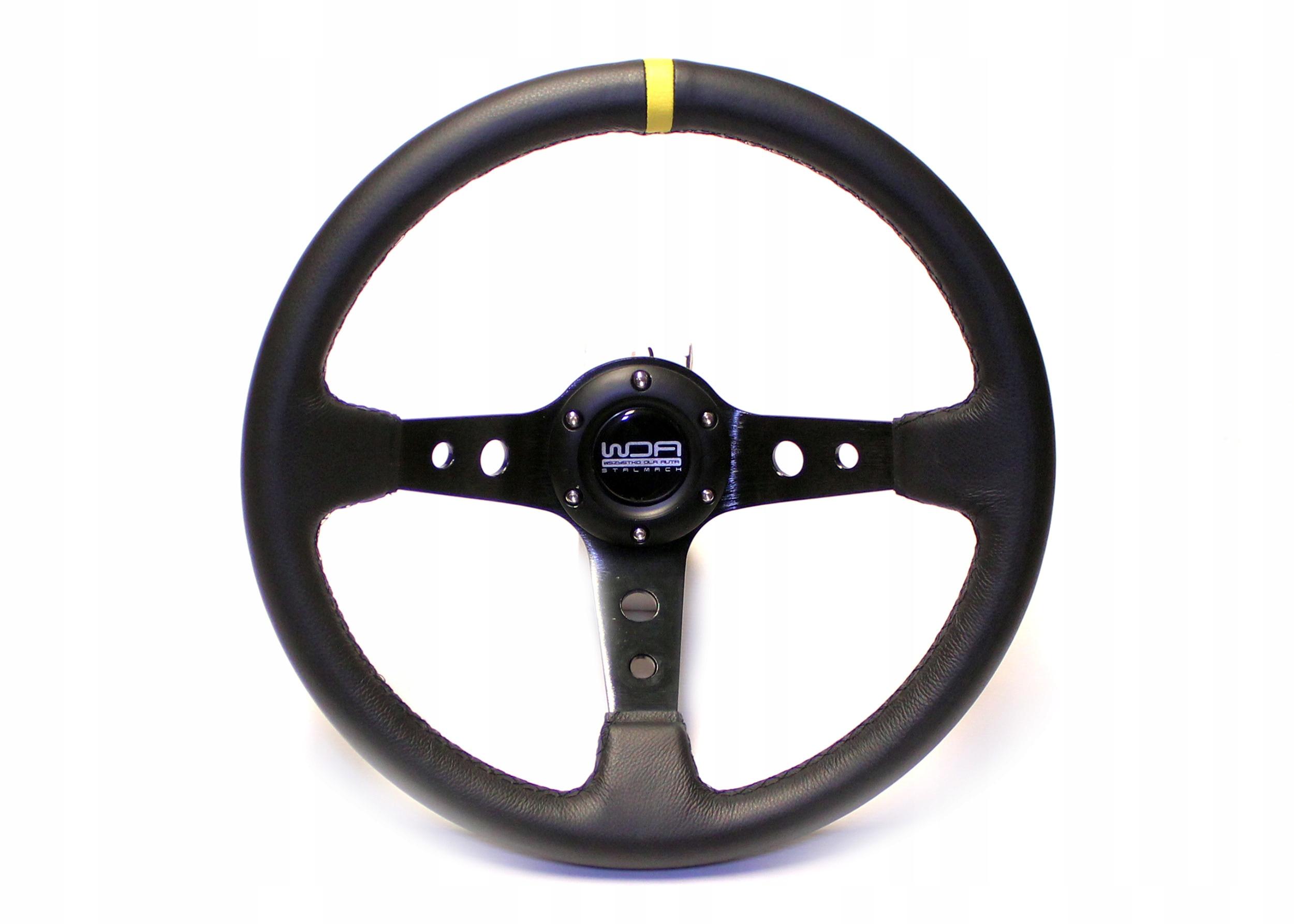 СПОРТИВНЫЙ РУЛЬ RALLY LEATHER BLACK OMP