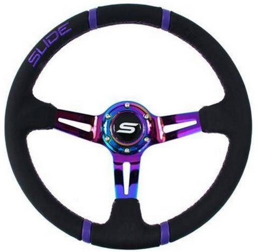 СПОРТИВНИЙ КЕРМО SLIDE 350MM OFFSET 90MM ШКІРА