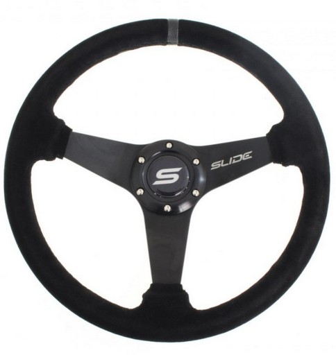 ЗАМШЕВО СПОРТИВНЕ РУЛЬМО RALLY SLIDE 350MM OFFSET 20mm