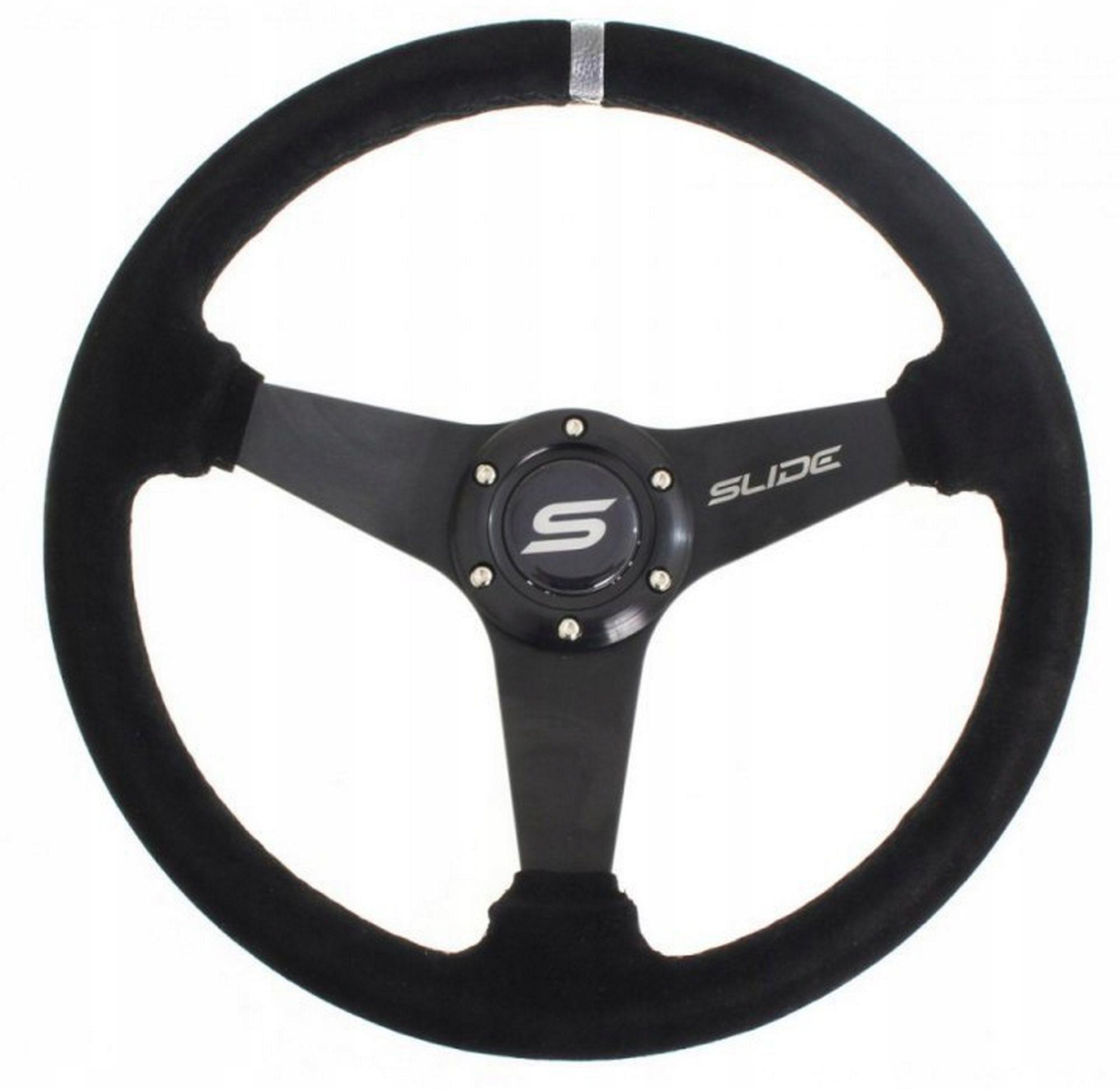 РУЛЬ ЗАМШИ РАЛЛИ СЛАЙД 350 ММ СМЕЩЕНИЕ 20