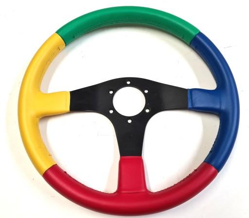 Руль MOMO D35 BENETTON Арлекин формула F1