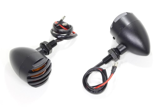 5900802194516 - Покажчик повороту мигалки комплект лампа лівий правий чорний