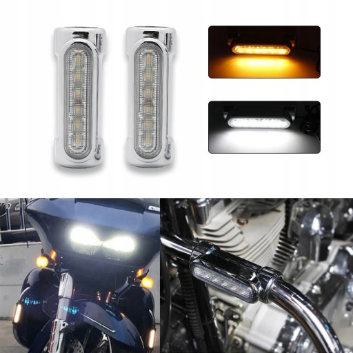 ПОВОРОТНИКИ СВІТЛОДІОДНІ ДЕННІ ХОДОВІ ВОГНІ НА GMOLE NEW