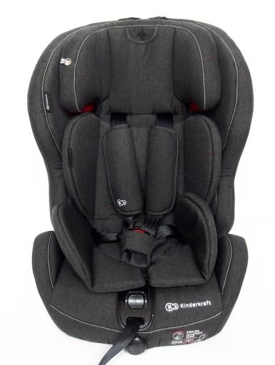 KINDERKRAFT АВТОКРІСЛО SAFETYFIX 15-36 ISOFIX ЧОРНИЙ