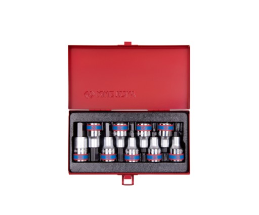 KING TONY 4110PR НАБОР НАСАДОК С ШЕСТИГРАННЫМИ 1/2