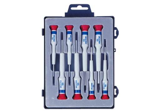 KING TONY PRECISION FLAT CROSS SCREWDRIVERS 8