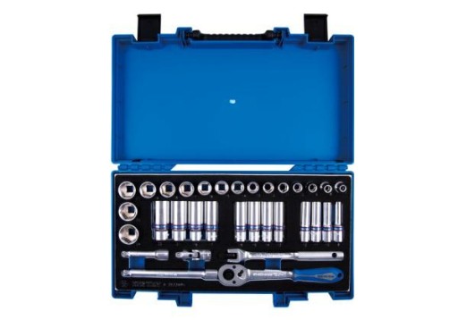 НАБІР ІНСТРУМЕНТІВ KING TONY ГОЛОВКИ 3/8 ДЮЙМОВ НА 6 ГНІЗДІВ.