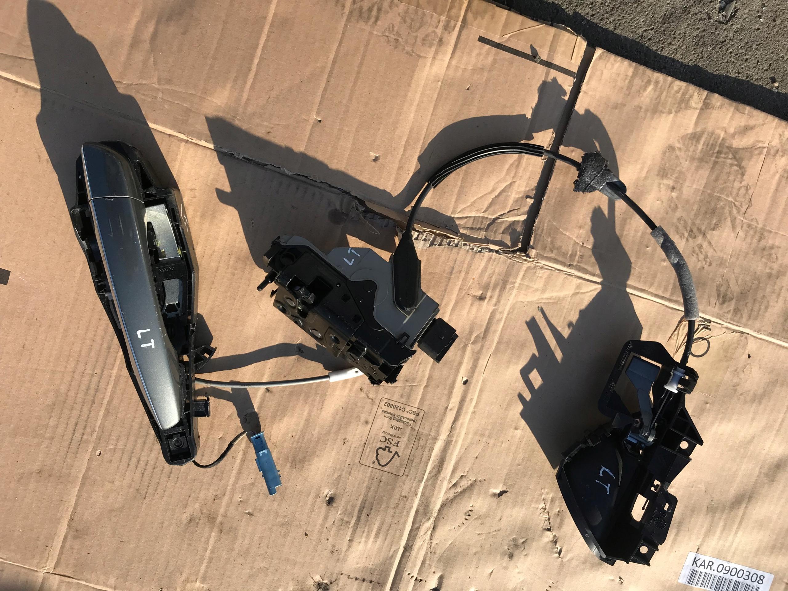 CITROEN DS5 2.0 HDI 2011-15 РУЧКА ЗАДНЯЯ ЛЕВАЯ ДВЕРЬ