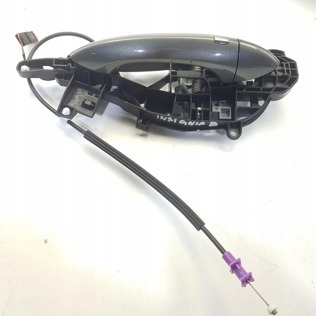 ЗАДНЯЯ ЛЕВАЯ ДВЕРНАЯ РУЧКА Z10A OPEL INSIGNIA B