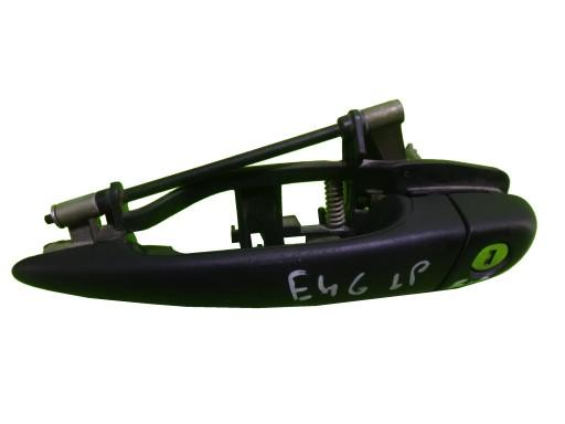 Ручка двери ПД левая BMW E46 Европа черная