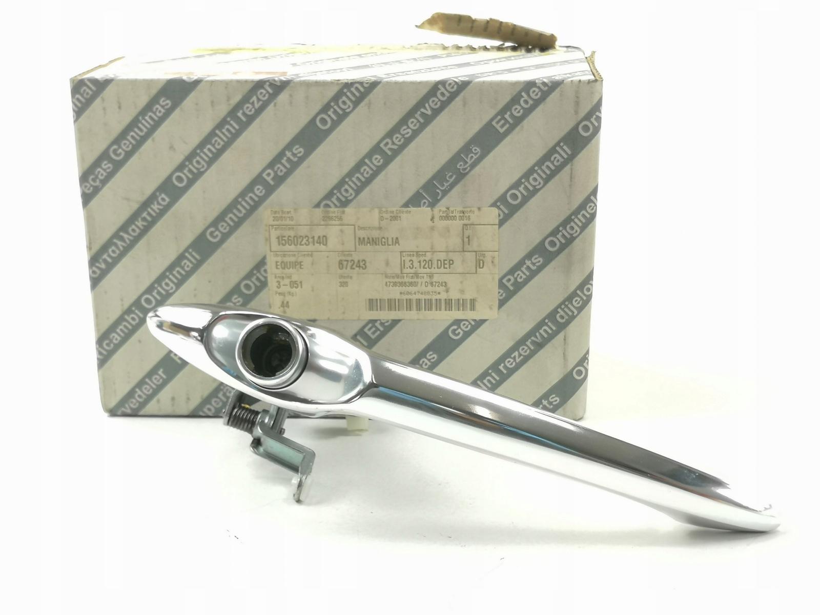 156023140 - РУЧКА ДВЕРИ ЛЕВАЯ ПЕРЕДНЯЯ ВНЕШНЯЯ ALFA ROMEO 156 97-05