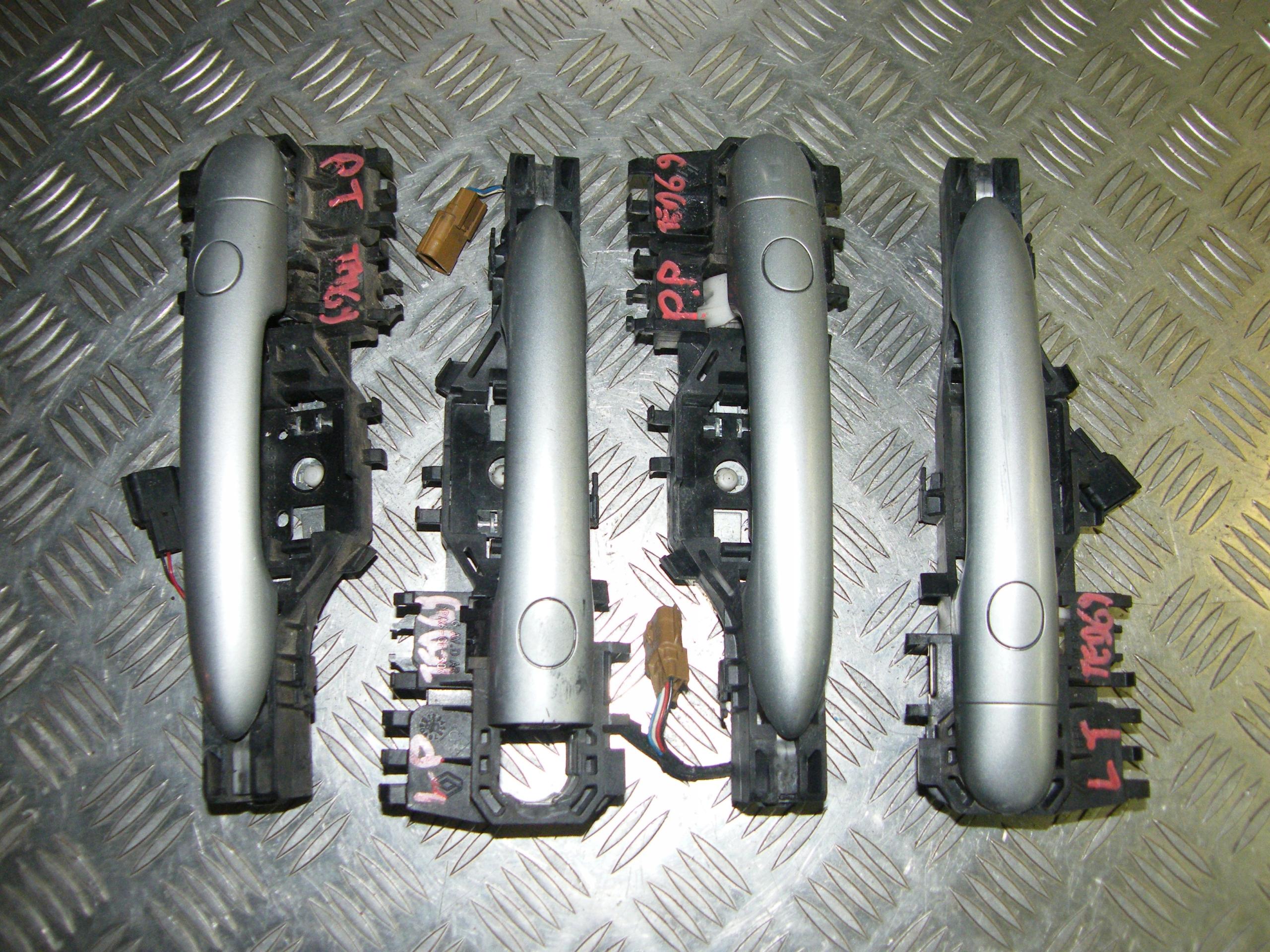 ДВЕРНА РУЧКА ПРАВА ЛІВА ПЕРЕДНЯ ЗАДНЯ MEGANE II SCENIC TED69