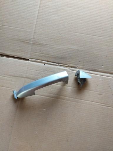 3C0837210 - Задняя правая ручка VW PASSAT B6 универсал серебро