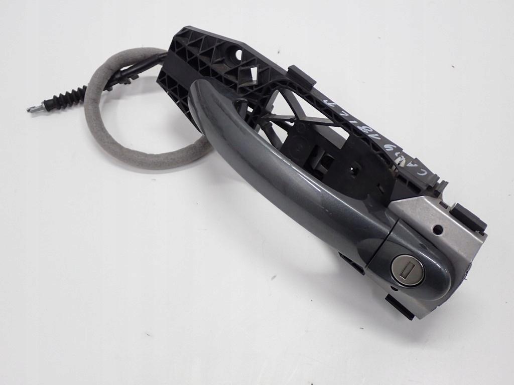 ДВЕРНАЯ РУЧКА СНАРУЖИ ЛЕВАЯ ПЕРЕДНЯЯ ЕВРОПА VW CADDY 2K 2K5 18R