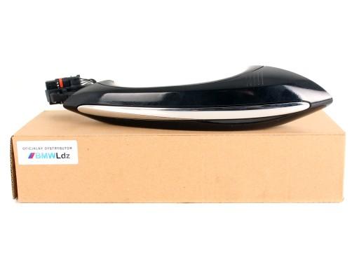 B993692 - ЗОВНІШНЯ РУЧКА ДВЕРЕЙ ЛІВА ЗАДНЯ KEYLESS GO 668 SCHWARZ