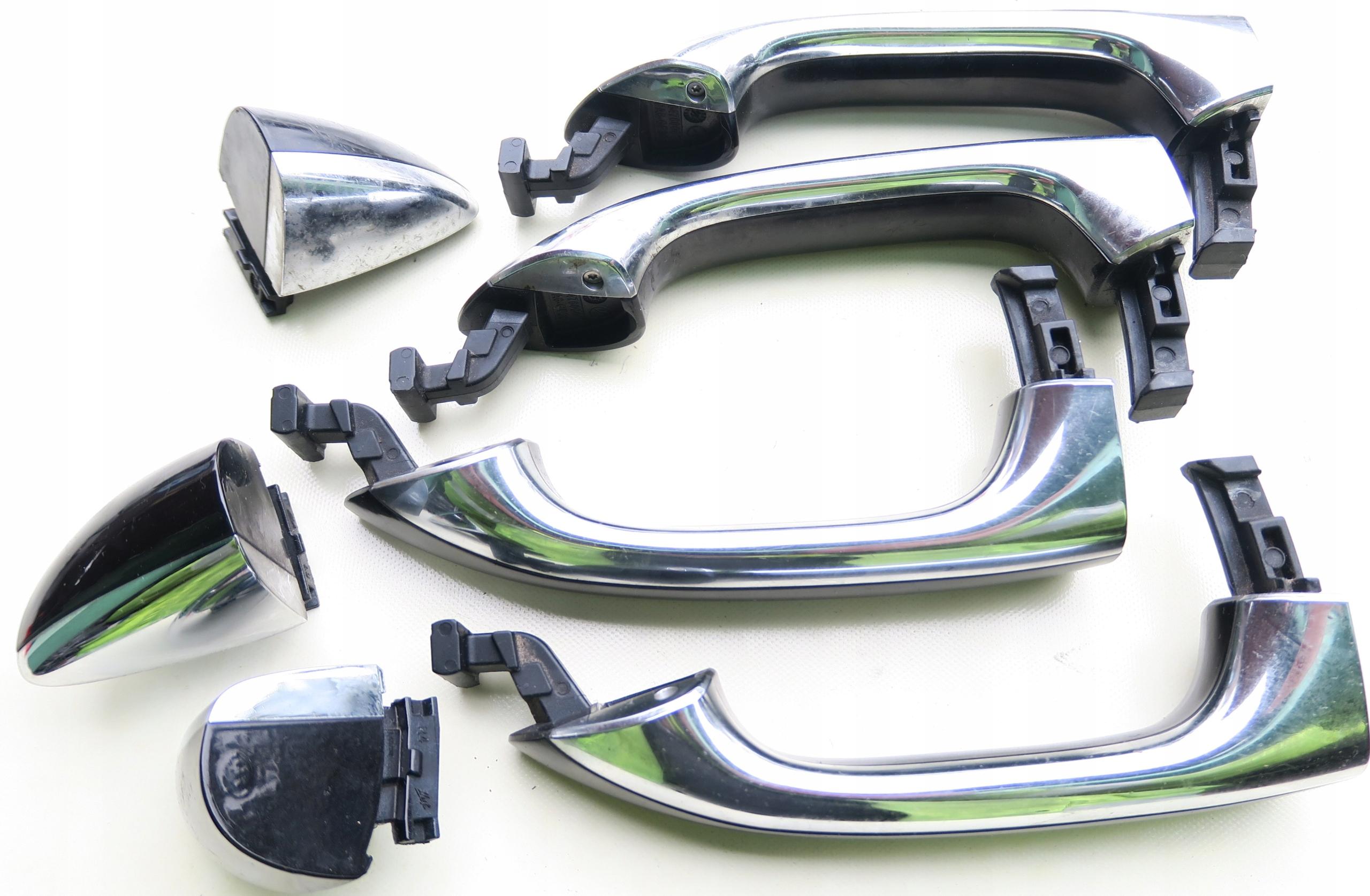 1644300084 - ДВЕРНЫЕ РУЧКИ 4 ШТ. Черный хром MERCEDES ML W164