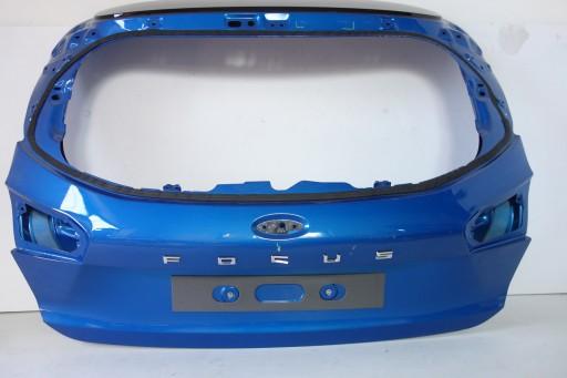 JX7B A40414 - КРИШКА БАГАЖНИКА FORD FOCUS MK4 HB 18 - СИНЯ