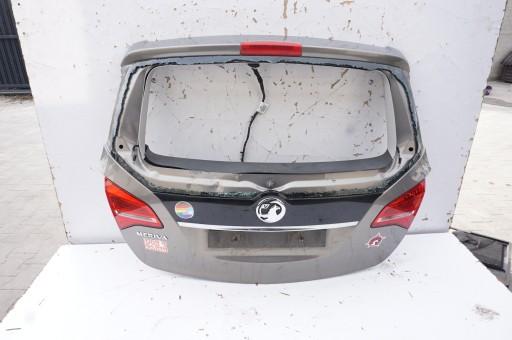 ЗАДНЯЯ КРЫШКА БАГАЖНИКА БЕЗ ОКНА OPEL MERIVA B Z40W