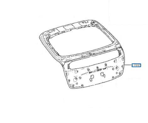 A2179058500 - MERCEDES W213 датчик защиты пешеходов A2179058500